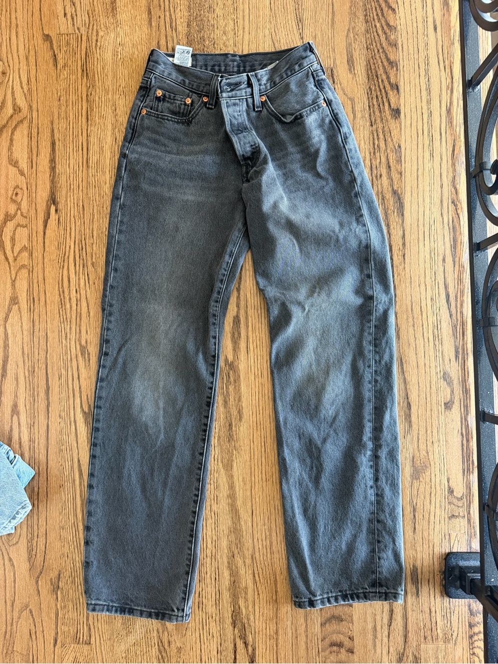 Levi's 501 90 in Faded Black